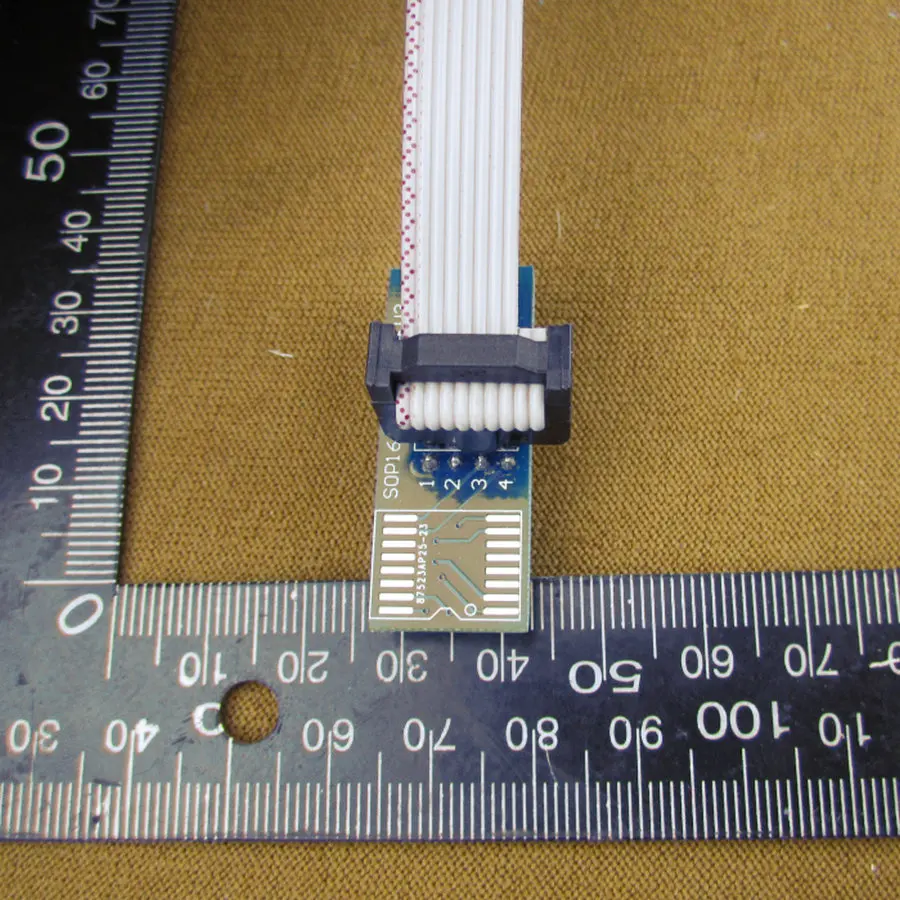 Новый SOIC8 SOP8 флэш микросхема Тесты клипы гнездо Adpter BIOS/24/25/93 программиста 1 шт./лот