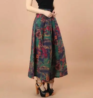 Фото Plus Size Women Floral Pants 2015 Summer Casual High Waist Wide Leg Trousers Fashion Loose Pantalones Capris Женская одежда Plus Size Women Floral Pants 2015 Summer Casual High Waist Wide Leg Trousers Fashion Loose Pantalones Capris Женская одежда