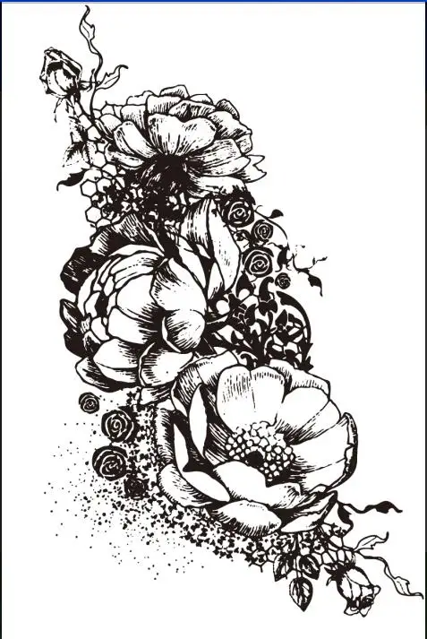 Прозрачный силиконовый штамп с цветами печать для скрапбукинга сделай сам