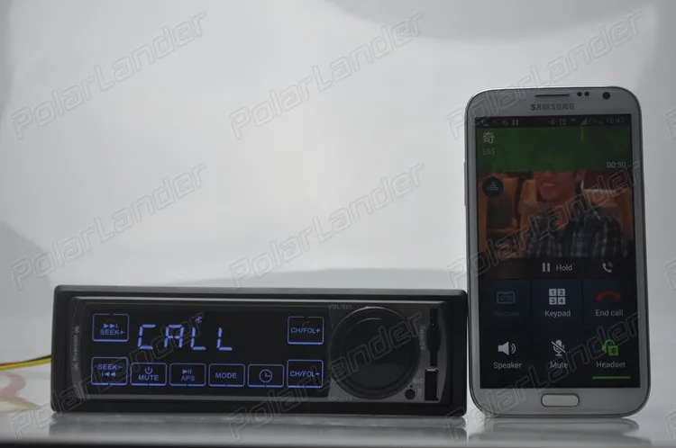 Новый 12 В автомобиля Радио Bluetooth Стерео FM S mp3 аудио плеер Поддержка USB/SD сенсорный
