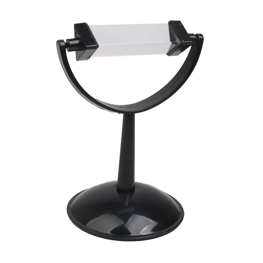 Optical glass Triangular triple prism Physical refractor light with stand |