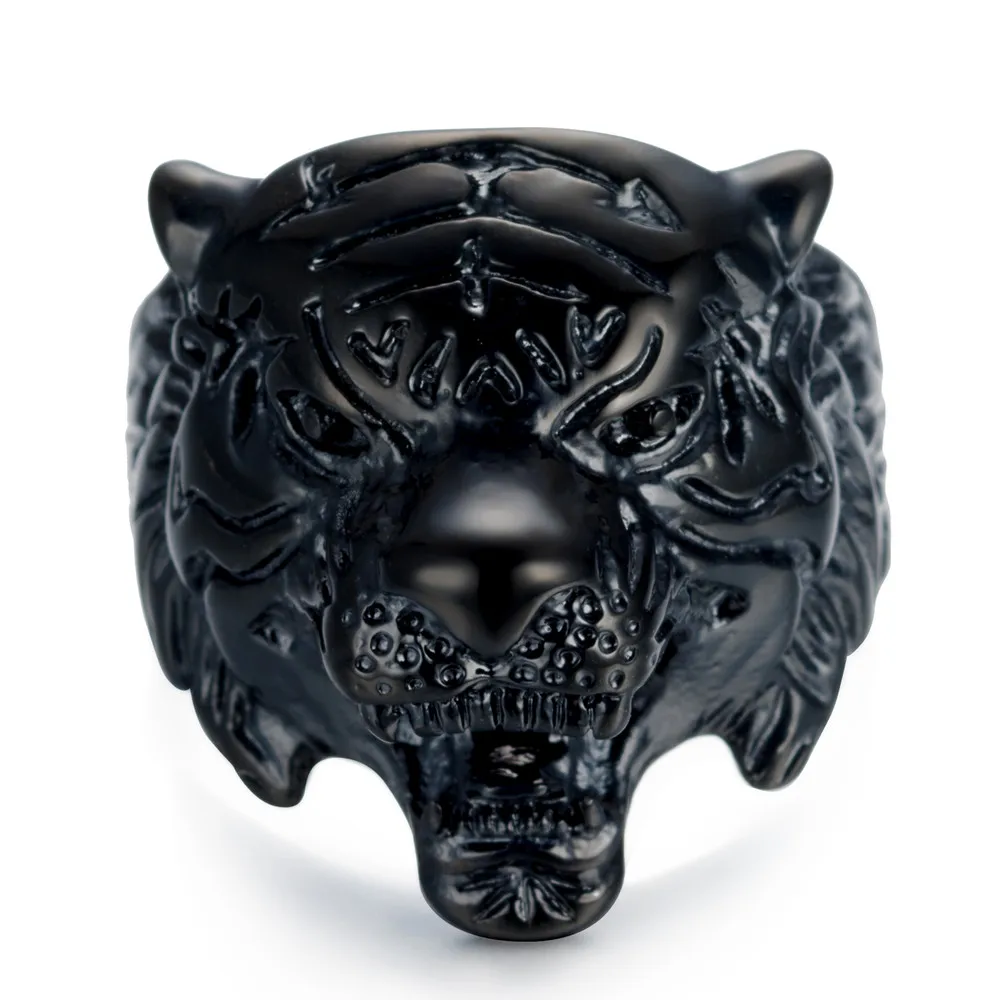 Европейское и американское кольцо в стиле ретро с изображением животного из