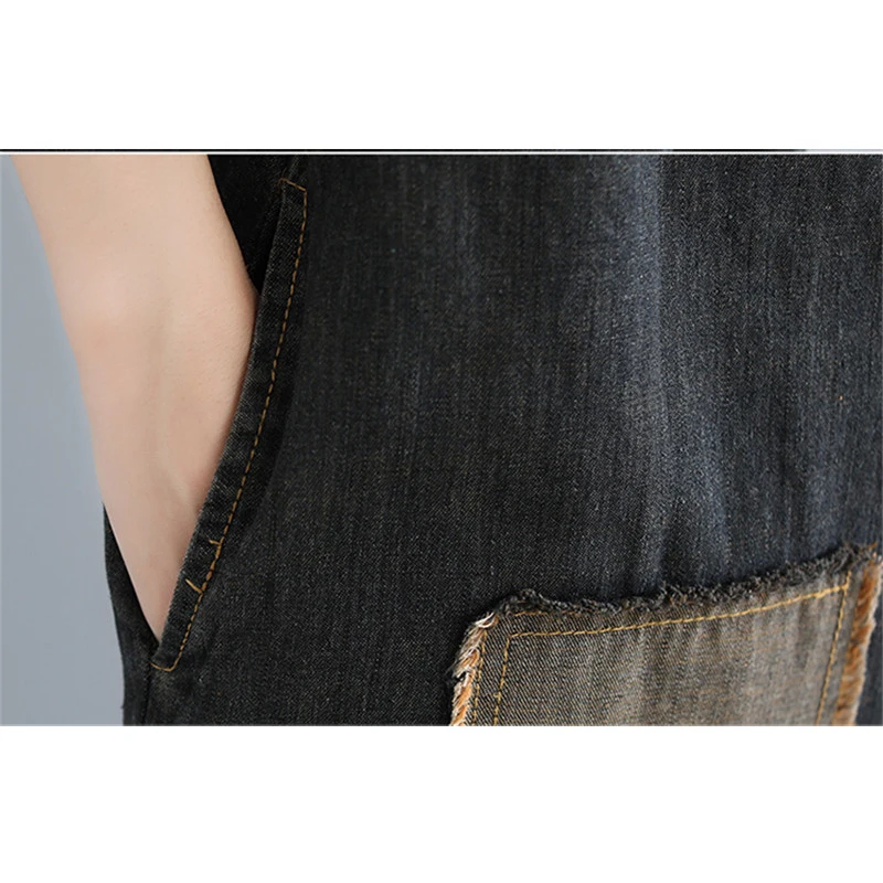 Женские свободные джинсы с карманами брюки карандаш в стиле хип хоп шаровары L191