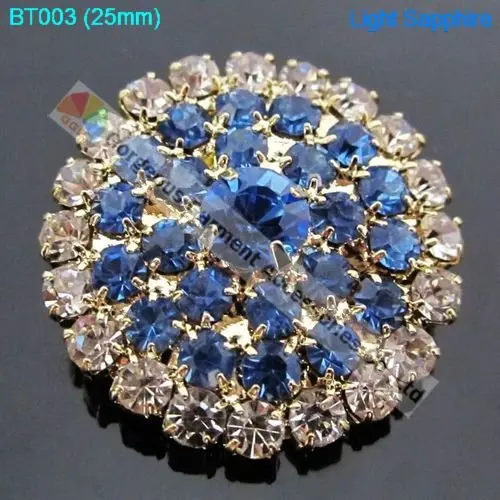 10 шт. 25 мм Lt сапфировые стразы кнопка сделай сам коричневый костюм красный