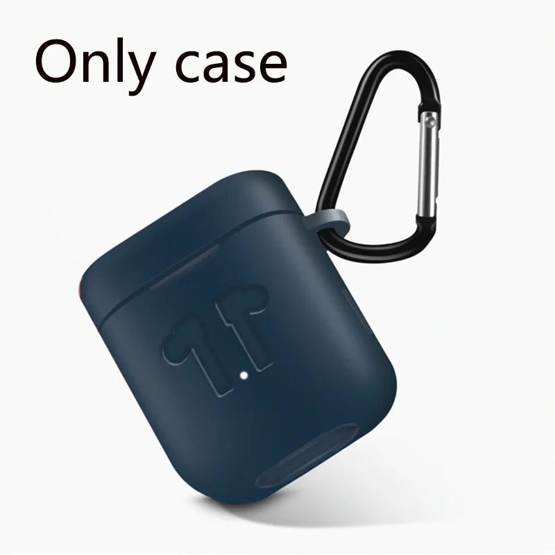 blue Xiao mi Airdots Pro mi Air TWS Bluetooth наушники чехол ANC переключатель ENC HD автоматическая пауза управление для Ios и Android крышка - Цвет: blue