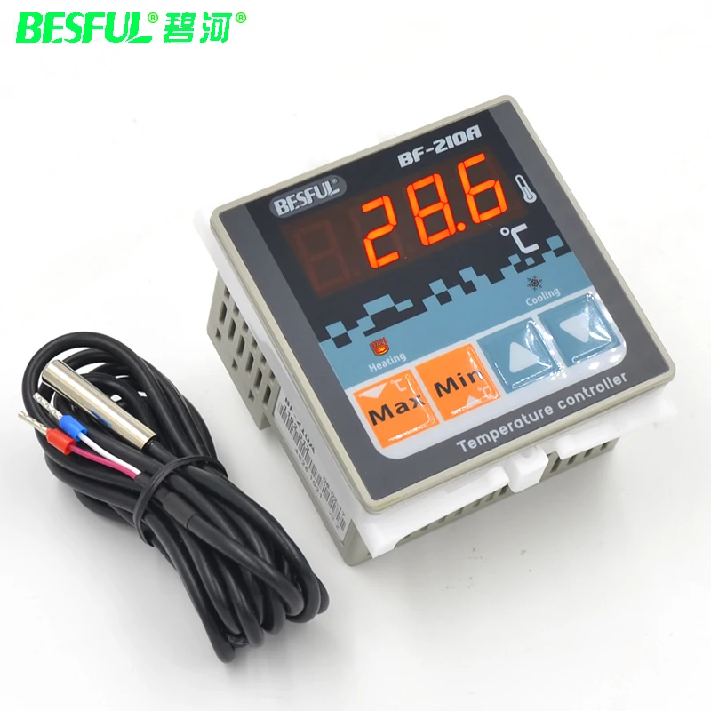 Интеллектуальный цифровой дисплей регулятор температуры переключатель