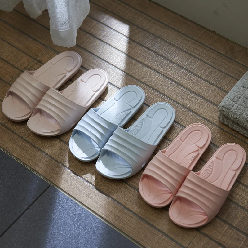 Новинка 2019 пара тапочек для ванной летние домашние Нескользящие тапки сандалии