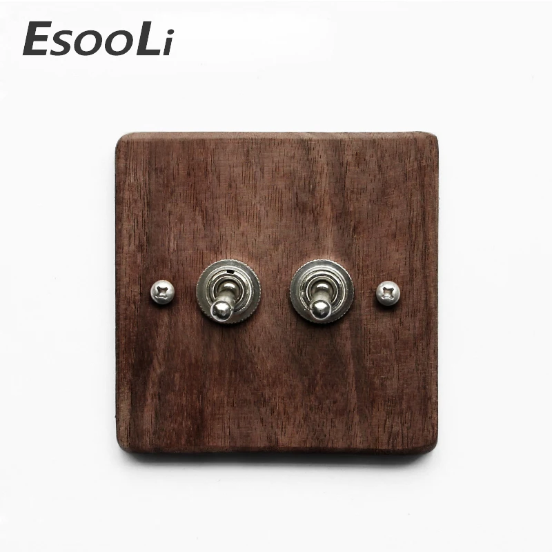 Настенный светильник EsooLi Maple/орех роскошный настенный выключатель панель ручной