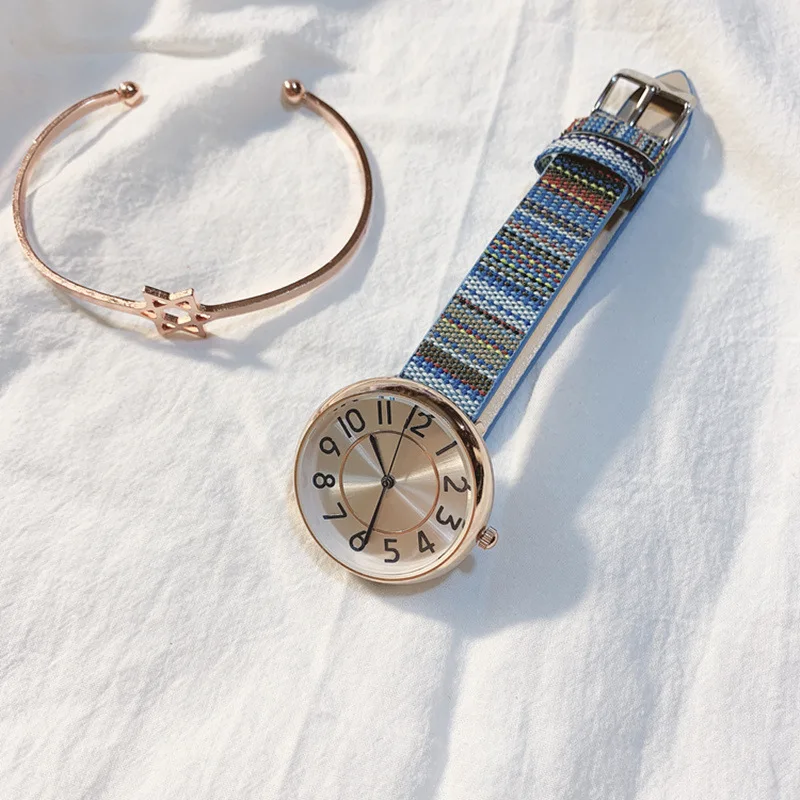 Повседневные женские часы модные богемные с кожаным ремешком винтажные новые