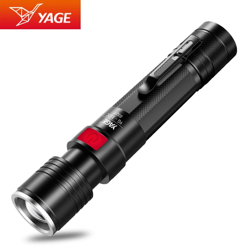 Тактический фонарь cree led Q5 Lampe Torche Ultra Puissante Taschenlampe Zaklamp Zoom СВЕТОДИОДНЫЙ фонарик USB