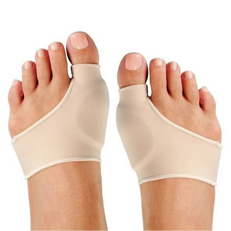 

2Pcs=1Pair Big Toe Hallux Valgus Corrector Orthotics Feet Care Bone Thumb Adjuster Correction Pedicure Socks Bunion Straightener