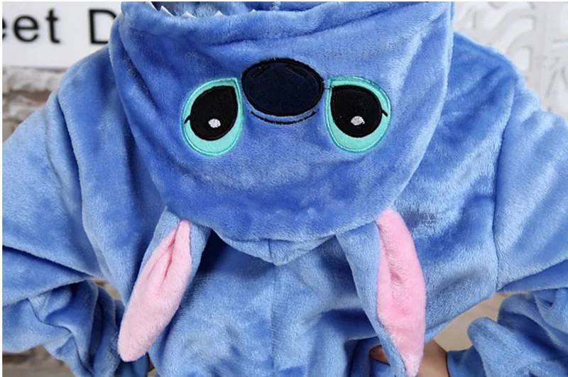 Onesie/Детские пижамы кигуруми; Детские фланелевые пижамы с капюшоном в виде панды и единорога для мальчиков и девочек; вечерние пижамы для костюмированной вечеринки
