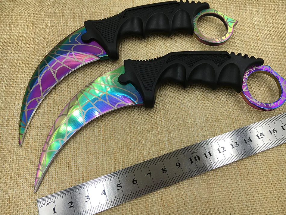 CS Go Counter Strike Коготь Karambit Ножи Средства ухода за кожей Шеи с оболочкой зуб тигра