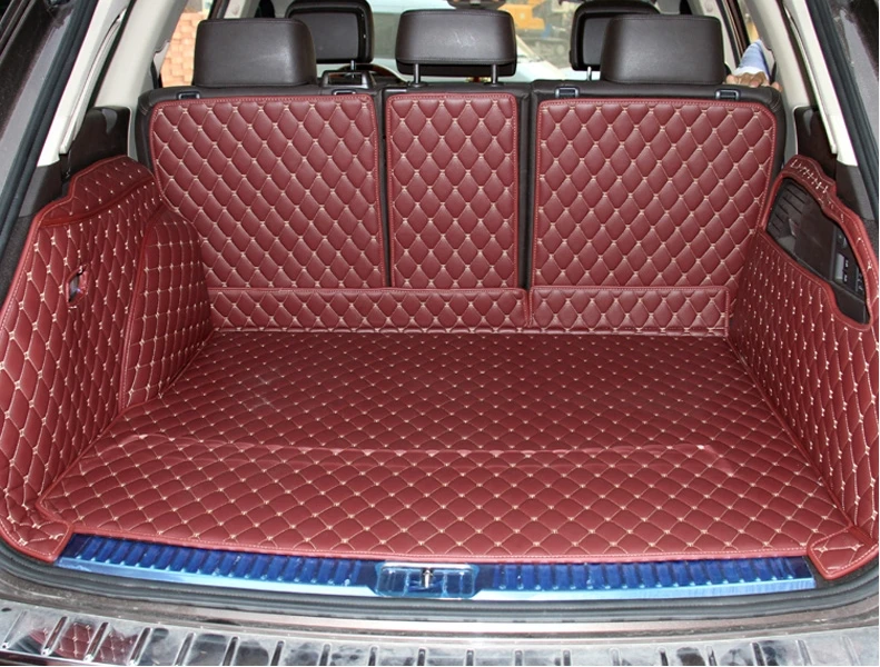 

Хорошее качество! Специальные коврики для багажника автомобиля Volkswagen Touareg 2018-2011, водонепроницаемые коврики для багажника, подкладка для груза, бесплатная доставка
