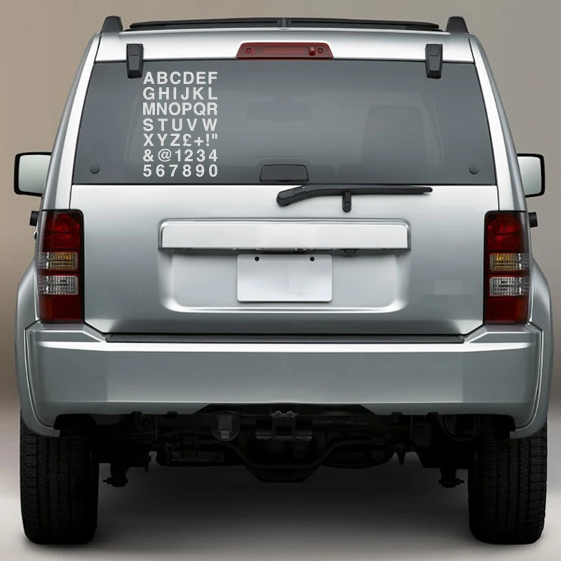 Наклейка на автомобиль виниловые наклейки стильные персонализированные