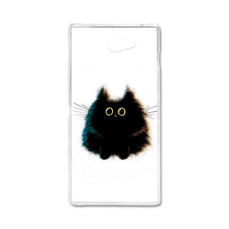 Силиконовый чехол для телефона, чехол для sony Xperia M2 D2302 S50H D2303 D2305 D2306, двойной чехол из ТПУ с милыми животными - Цвет: R051