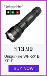 UniqueFire Professional Охота фонарик UF-1505 ИК 850nm луч света Портативный Увеличить лампы факел+ QQ09 прицела