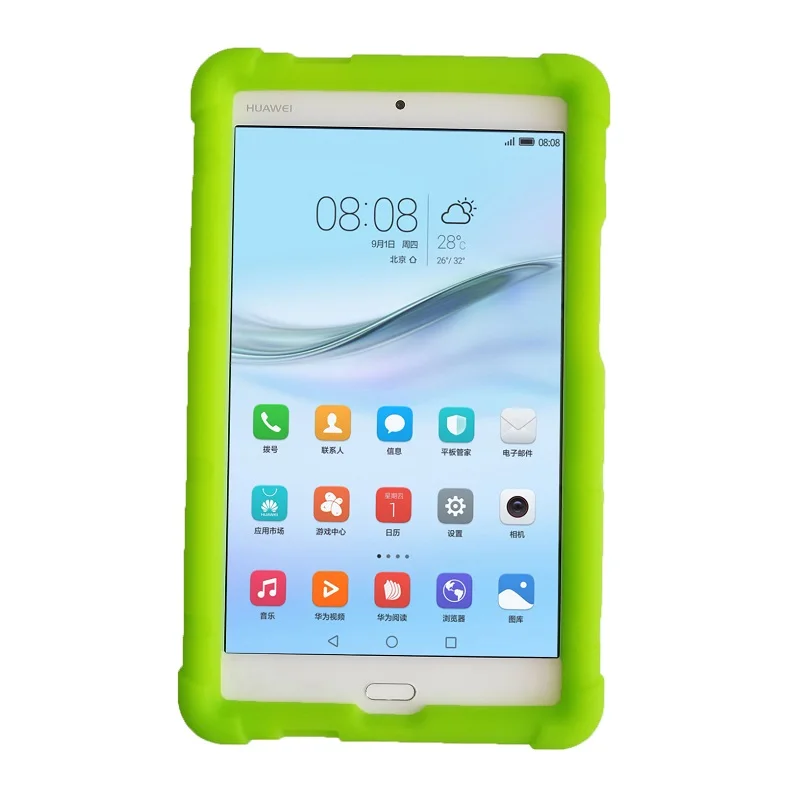 Мягкий силиконовый чехол MingShore для Huawei MediaPad M3 Lite 8 0 Прочный дюйма планшета с