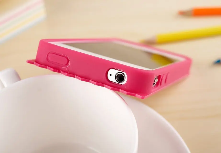 100pcs/lot Milky Candy Girl Soft Gel TPU Cell Phone Case Cover for iphone 4 4s hot sell DHL Free shipping |