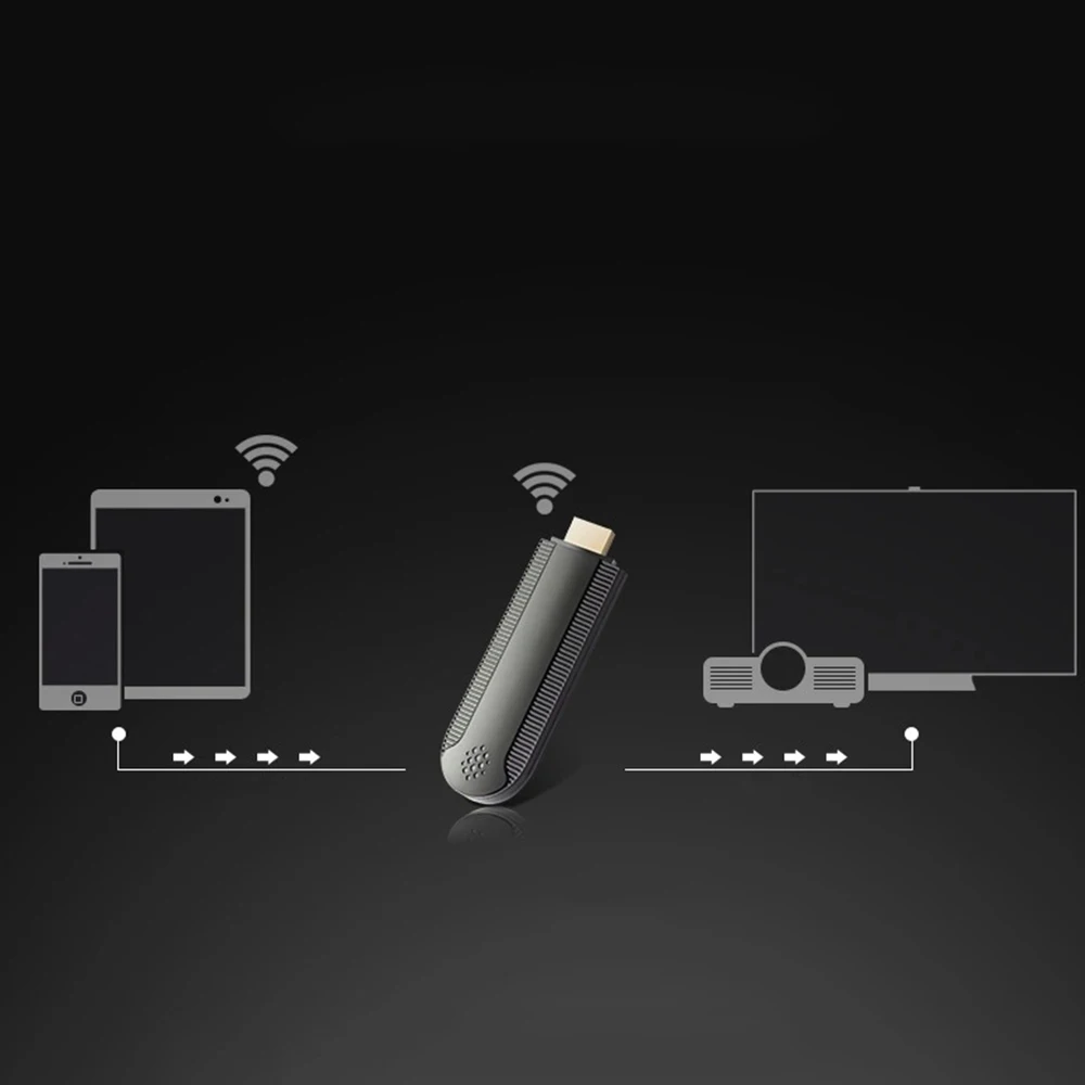 Новый 2 4G 1080 P HD беспроводной Miracast зеркало литье ТВ палка ключ WiFi Push Anycast