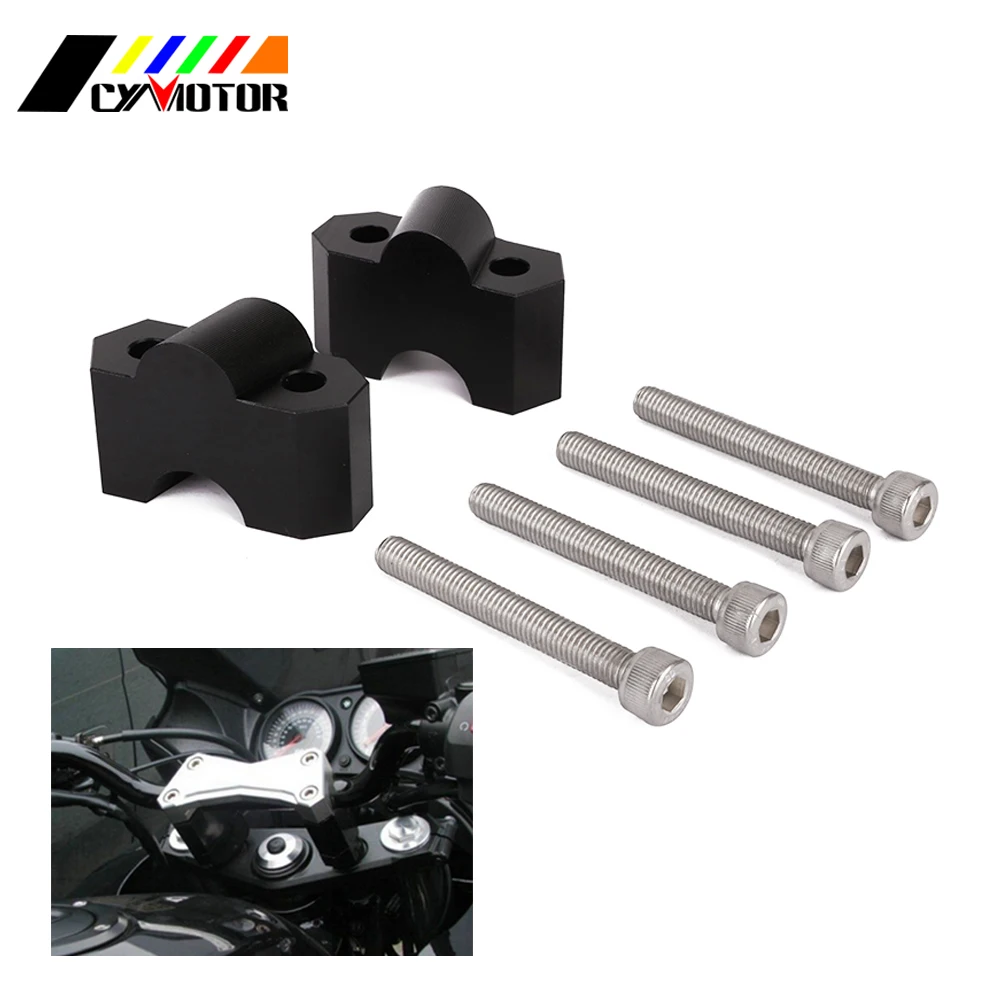 Алюминиевый зажим для руля мотоцикла CNC переходник KAWASAKI Z750 Z1000 Z 750 1000 04 05 06 07 08 09 10 11
