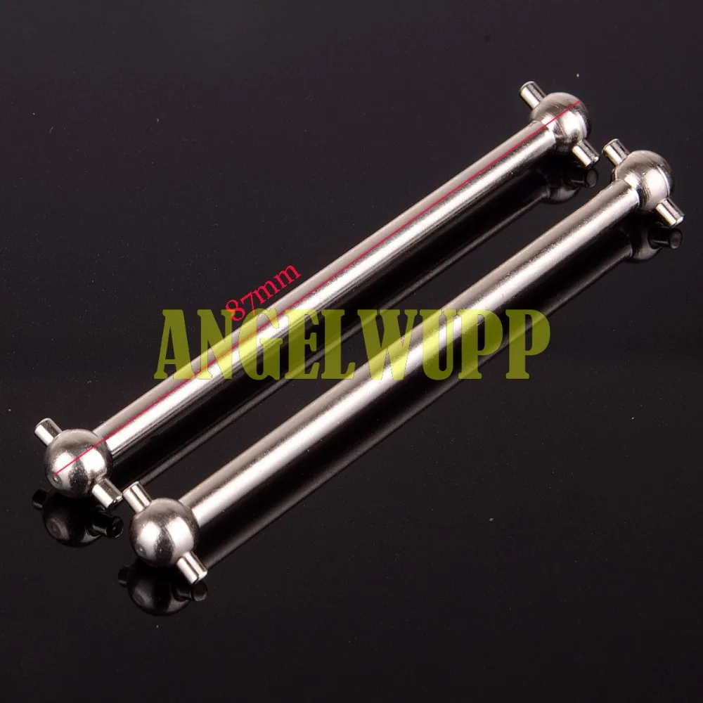 Новый ENRON HSP 1/10 RC автомобиль 06022 сталь Передняя/Задняя Dogbone 86 мм запасные части|car
