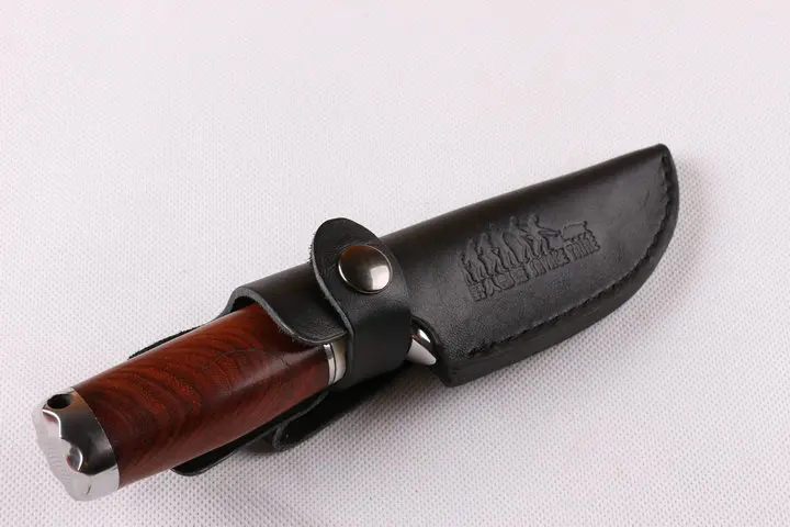 Лучшее качество маленький охотничий нож с фиксированным клинком 7CR15MOV Лезвие