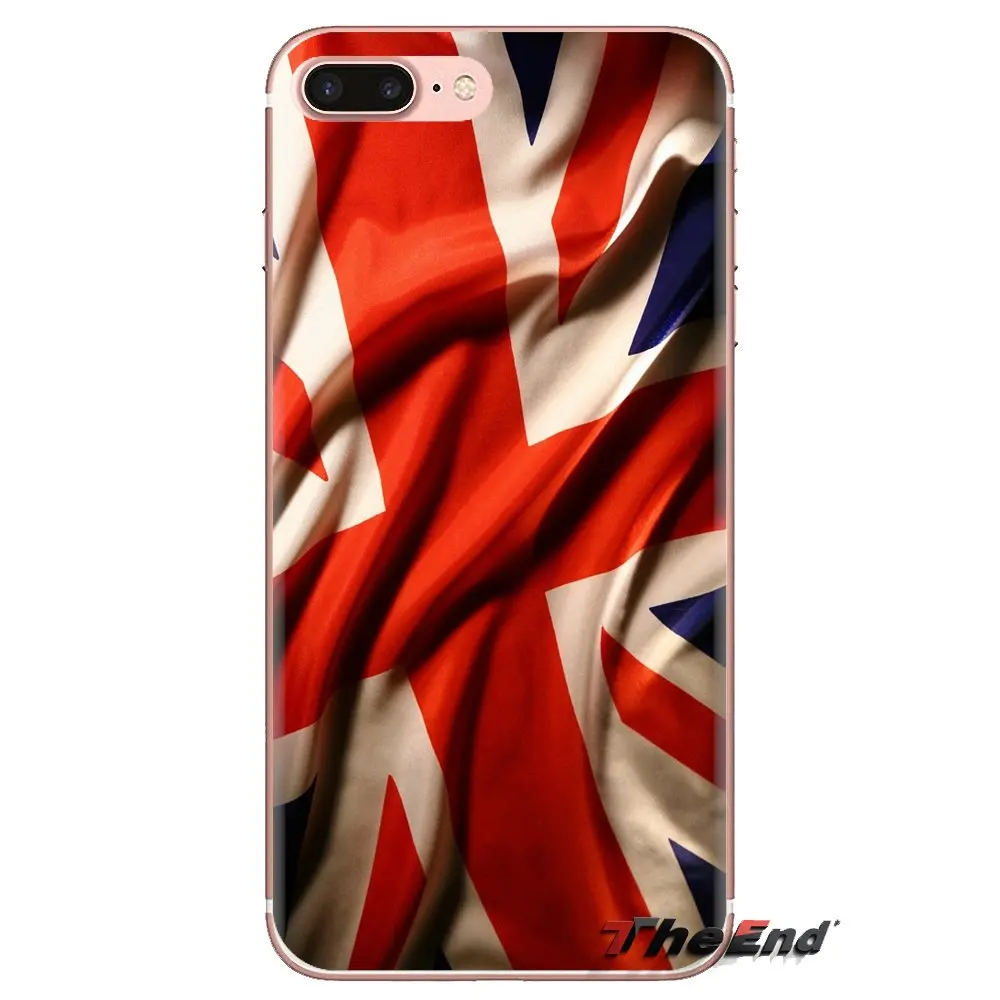 Англия Британский английский флаг прозрачные мягкие чехлы для Samsung Galaxy J1 J2 J3 J4 J5 J6 J7 J8 Plus 2018 Prime 2015 2016 2017 on.
