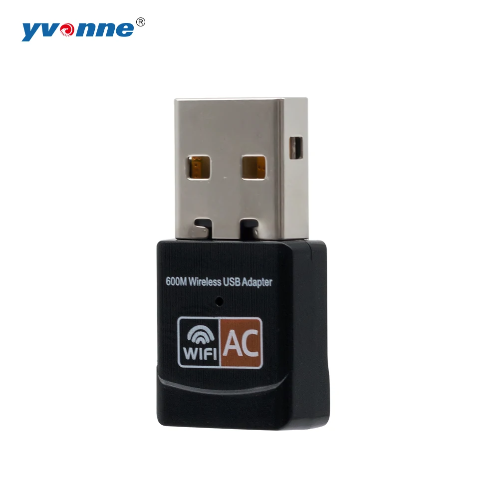 Беспроводной USB WiFi адаптер 600 Мбит/с Антенна PC сетевая карта двухдиапазонный 2 4 + 5 8