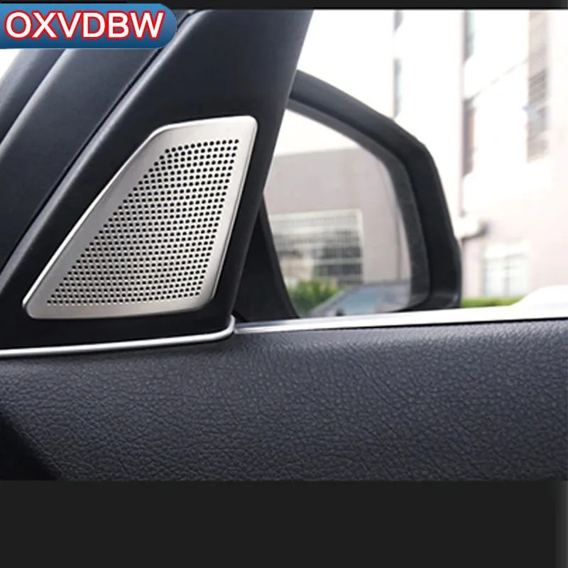 2 шт труба кольцо для декорирования автомобиля Стайлинг наклейки украшения BMW F10 5