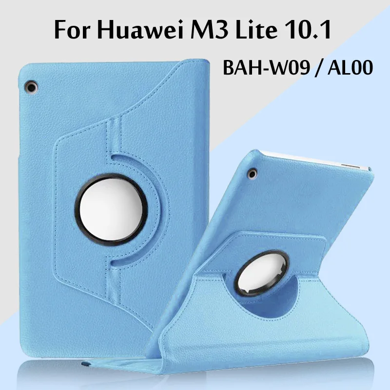 Вращающийся на 360 градусов чехол для Huawei MediaPad M3 Lite 10 BAH W09/BAH W19/BAH AL00 1 дюймовый