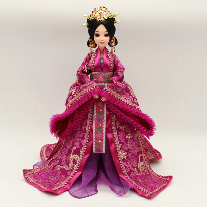 Ручной работы китайский древний костюм Bjd Кукла Одежда для 29 см Kurhn 1/6 кукла