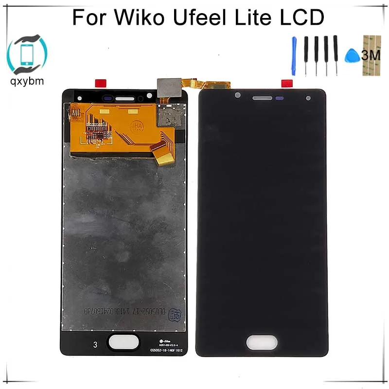 5 0 &quotдля Wiko U Feel Lite ЖК дисплей дюйма с сенсорным экраном дигитайзер Замена клейкой