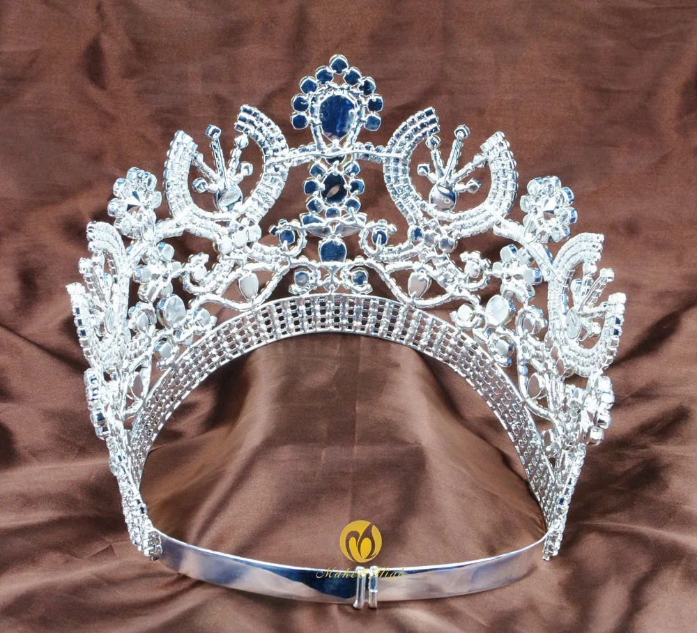 Женская тиара с короной Miss Beauty изысканные Контурные австрийские стразы повязка