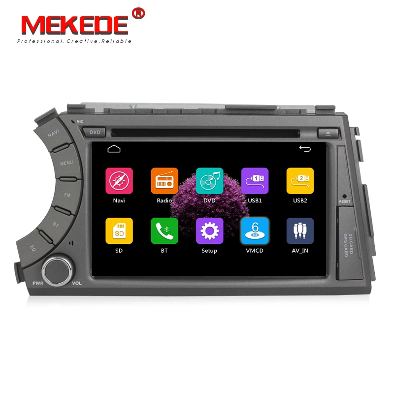 MEKEDE емкостный экран HD 2 din автомобильный DVD для ssangyong Actyon Kyron с автомобильным gps Радио Для ssangyong actyon kryon поддержка SWC