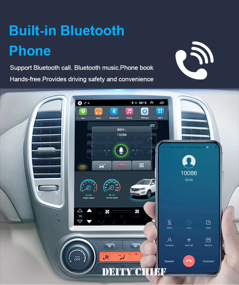4 Гб+ 64 ГБ Автомобильный Android 8,1 мультимедийный плеер для buick lacrosse 2009-2012year gps вертикальный экран
