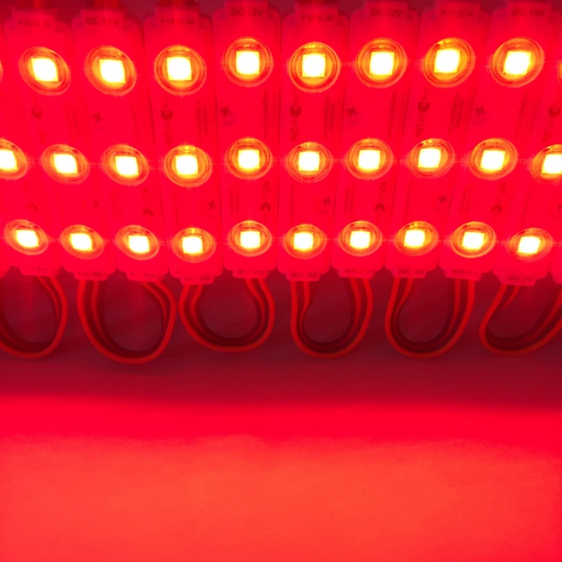 1000pcs 1.5W DC12V 5050 RGB LED Module waterproof IP65 Injection modules Sign for Shop banner wholesale | Лампы и освещение