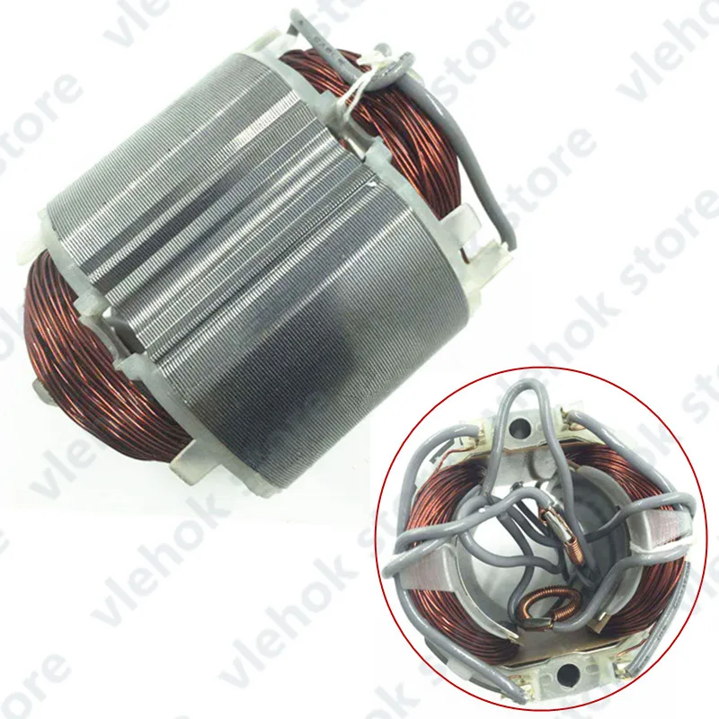 Полевой статор переменного тока 220 240 В 42 мм замена для MAKITA 5704R 634449 8 5704RK 5806B