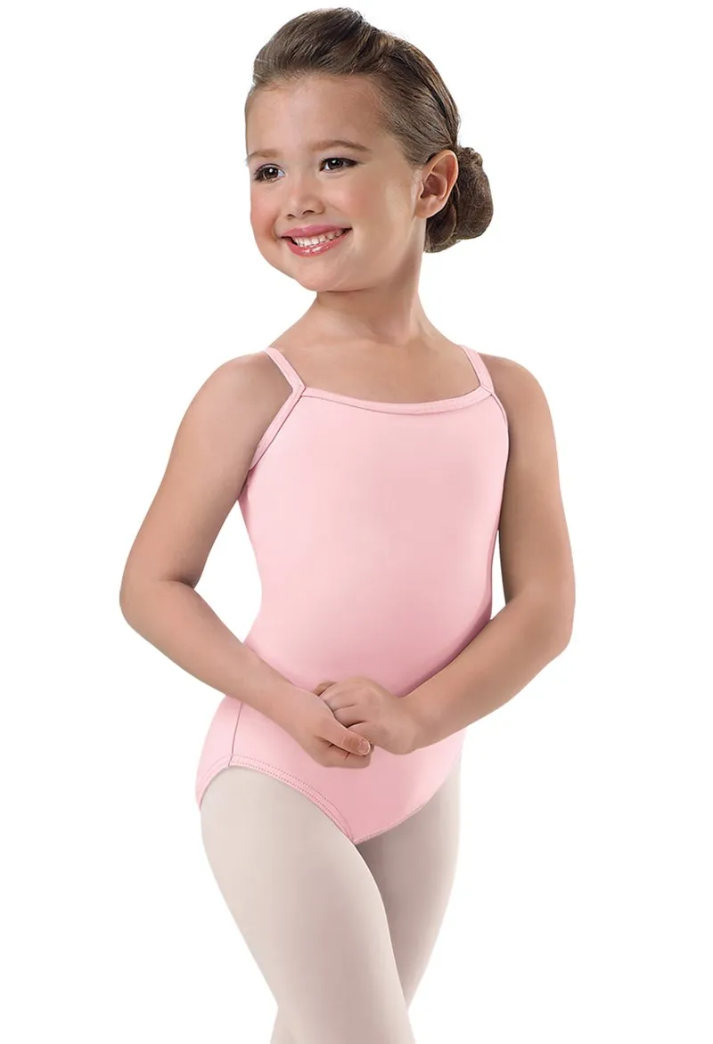 

ICOSTUMES Girls High camisole neckline Leotards Lycra Spandex Bra-friendly back scoop Leotards for Toddlers Dance Free Shipping