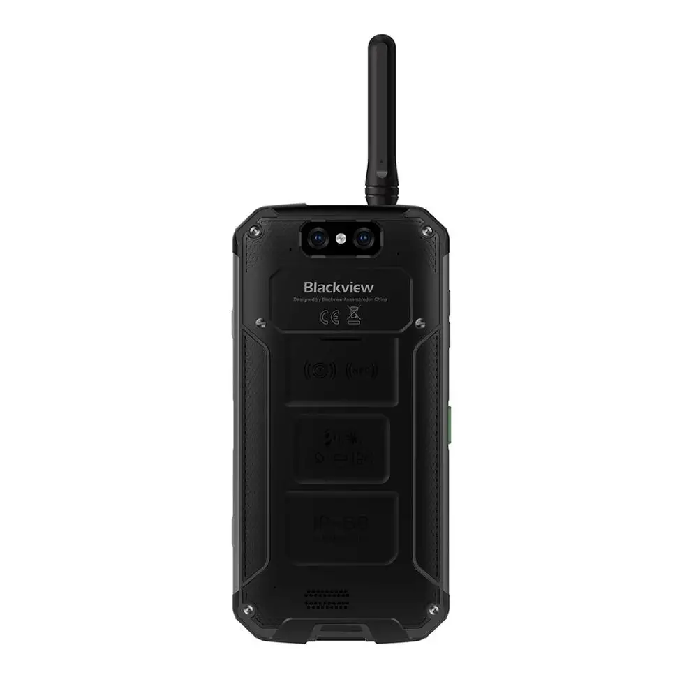 Черный Мобильный телефон Blackview BV9500 Pro, 6 ГБ, 128 ГБ, 5,7 дюймов, Android 8,1, Беспроводная зарядка, две sim-карты, смартфон, четыре ядра, 16 Мп, 13 МП, LTE, 4G - Цвет: Черный