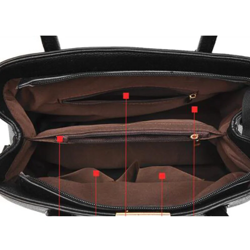 

New Simple Women bag PU Leather handbags Ladies Shoulder bag Females Tote Messenger bags Crossbody Bags Bolsas Feminina FC-74