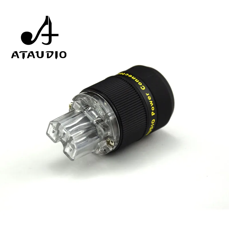 ATAUDIO Hifi Разъем питания Hi end родиевое покрытие одна пара США + IEC разъем|Коннекторы и