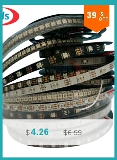 5 м WS2801 Raspberry Pi светодиодный контроллер 32 светодиодный s/M внешний 2801 ic Arduino разработка ambilight DC5V не водонепроницаемый 5050 smd