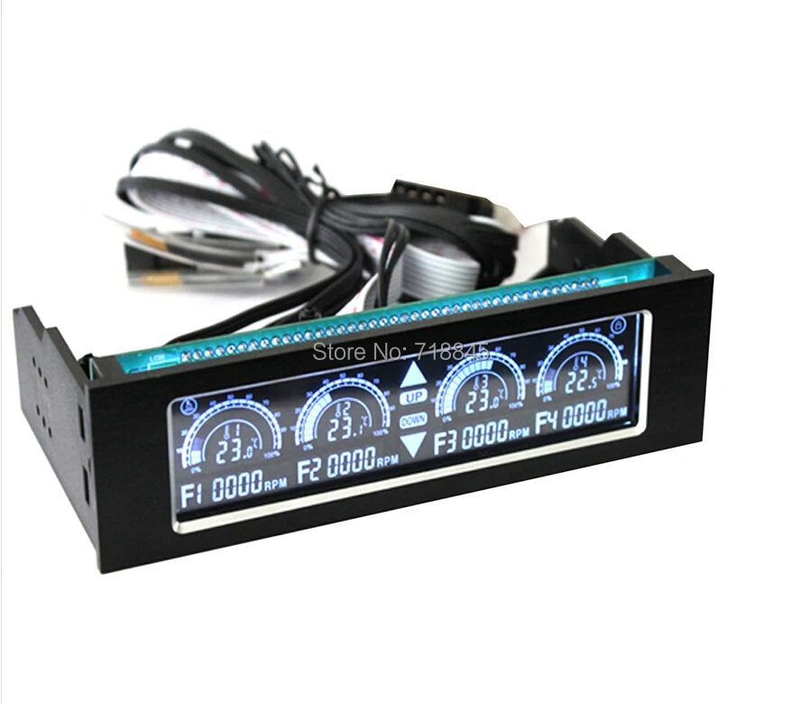 Компьютер nset вентилятор ЖК-автоматический сенсорный экран регулятор