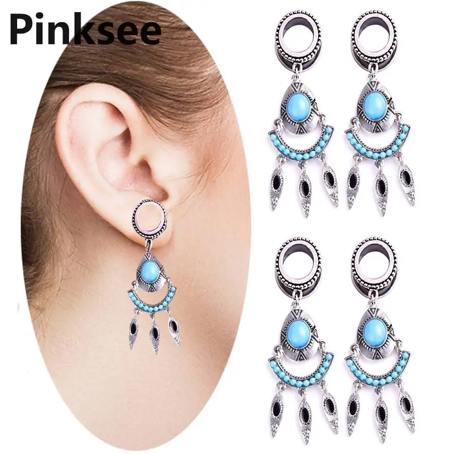 1 шт. Готический расширитель для ушей из нержавеющей стали ушные затычки прокол