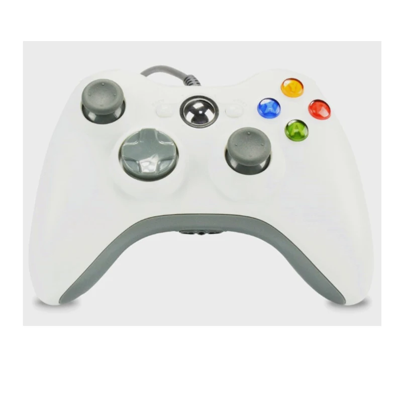 USB проводной геймпад для Xbox 360 контроллер игровой двойной вибрации джойстик для ПК компьютерный контроллер для Windows 7 8 10
