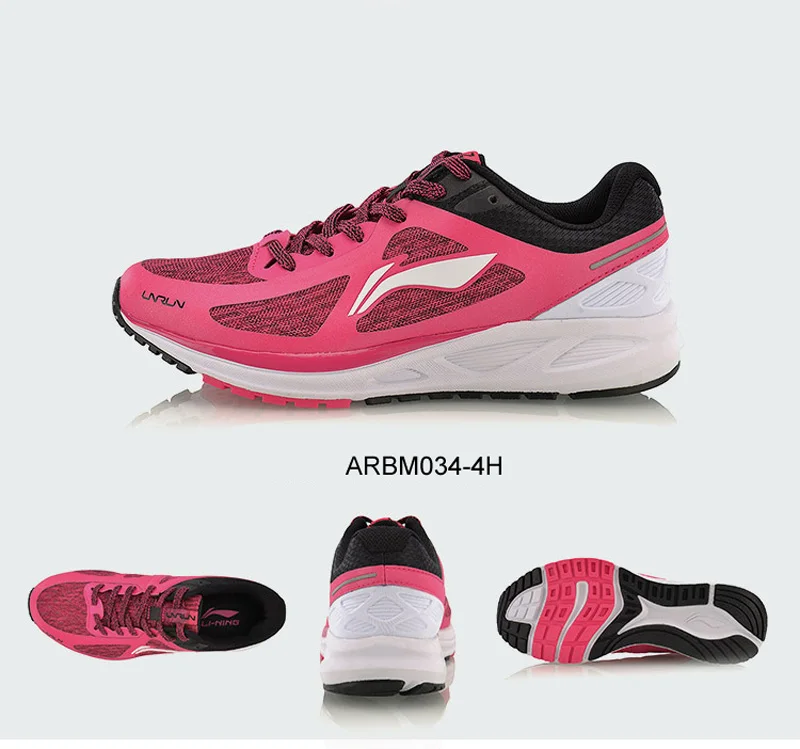 Li-Ning, Женская вспышка, светильник, вес, обувь для бега, подушка, дышащая подкладка, спортивная обувь, кроссовки, ARBM034 XYP556