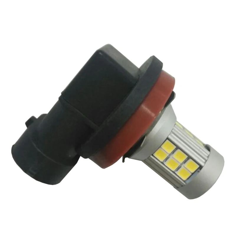 Лм 2 шт. H11/H8 9005/HB3 9006/HB4 6000K 27SMD автомобильные лампы противотуманные 12 в 24 в|Передние