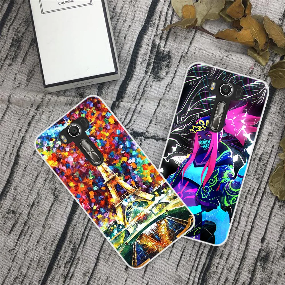 Чехол для Asus Zenfone 2 laser ZE500KL ZE500KG 5 0 дюймов мягкий чехол из ТПУ силиконовая задняя