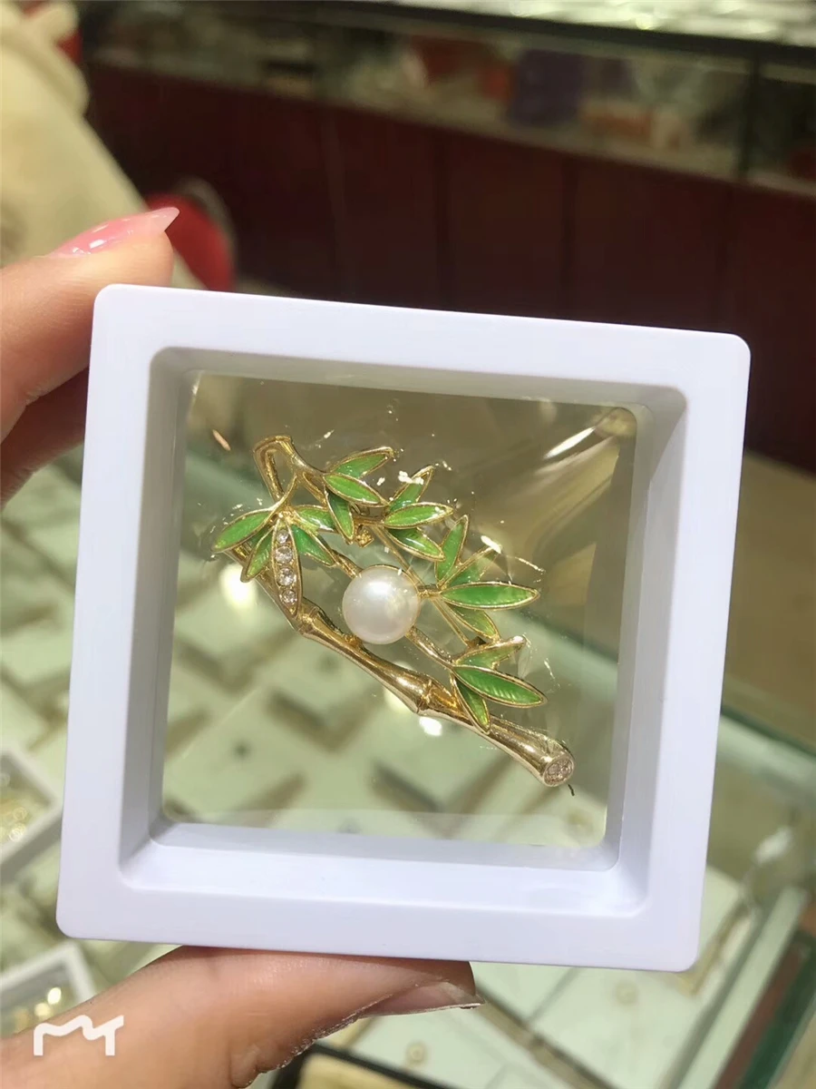 Fashion Natural High Quality Pearl Brooch Pin Classic Charming Noble Accessories Designer Brooches for Women Luxury |